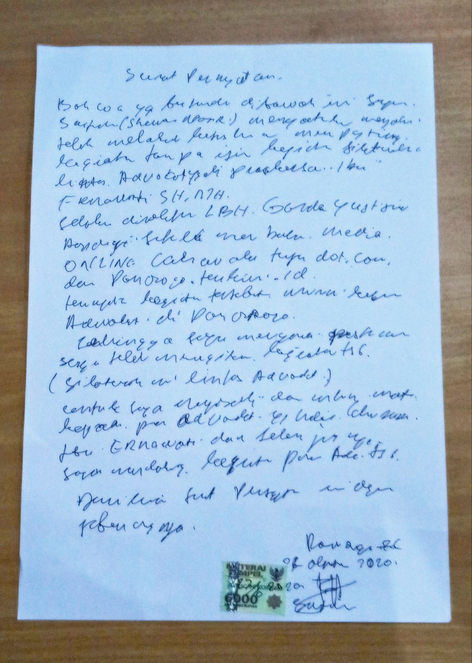 Salah Gunakan Foto di Medsos, Pria Ini Minta Maaf