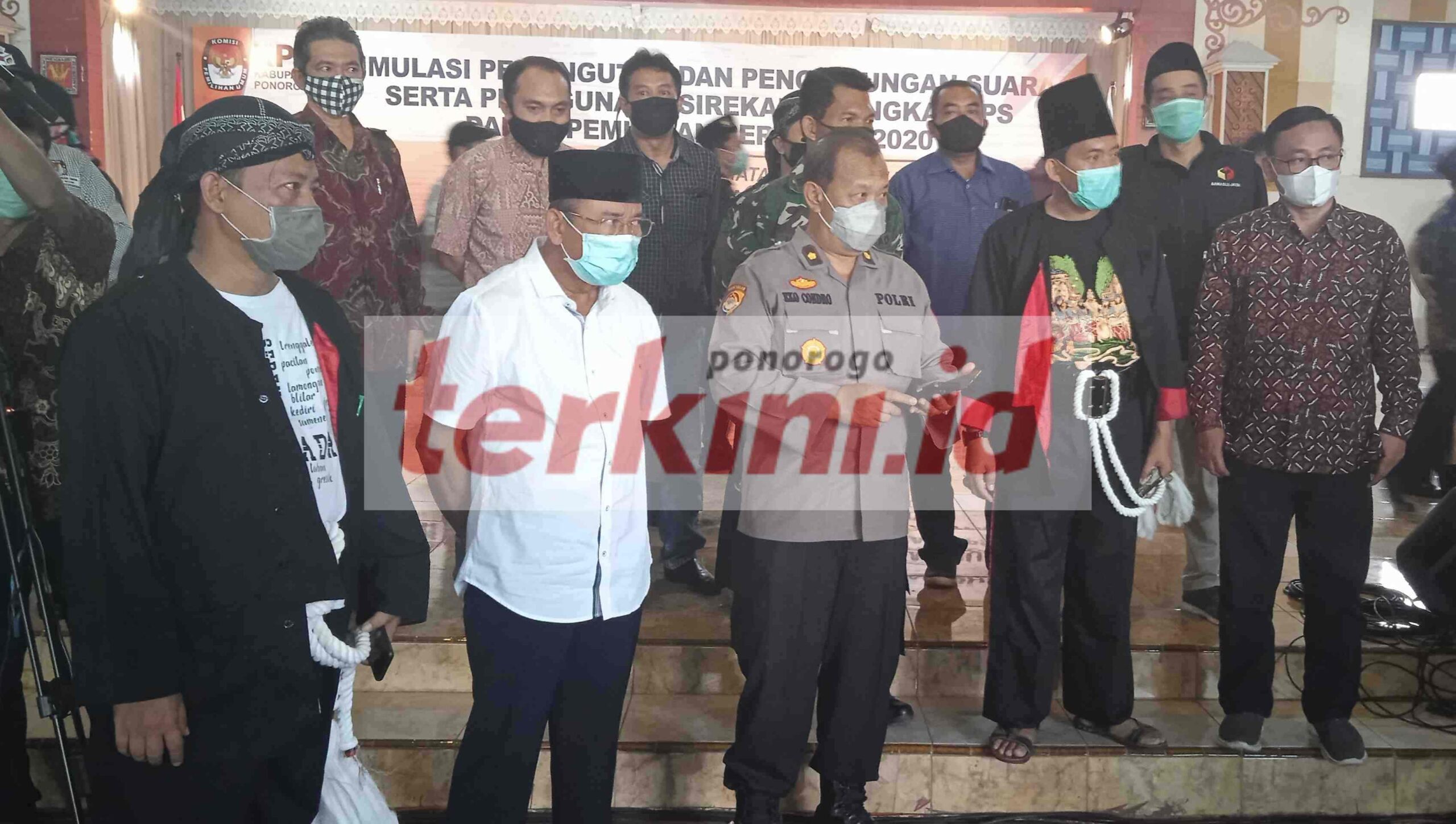 KPU Ponorogo Gelar Simulasi Pemungutan dan Penghitungan Suara