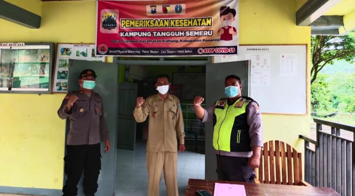 Kapolsek Slahung Ponorogo Lakukan Silaturahmi Sambang Desa Kapolsek Slahung