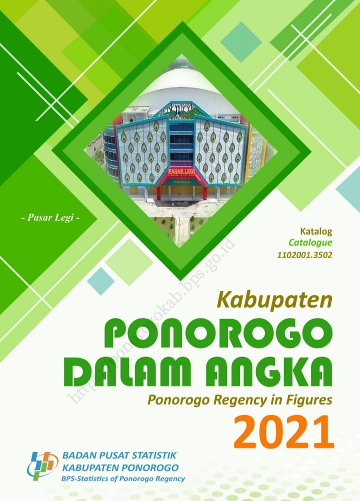 BPS Ponorogo Rilis Publikasi Kabupaten Ponorogo Dalam Angka Tahun 2021