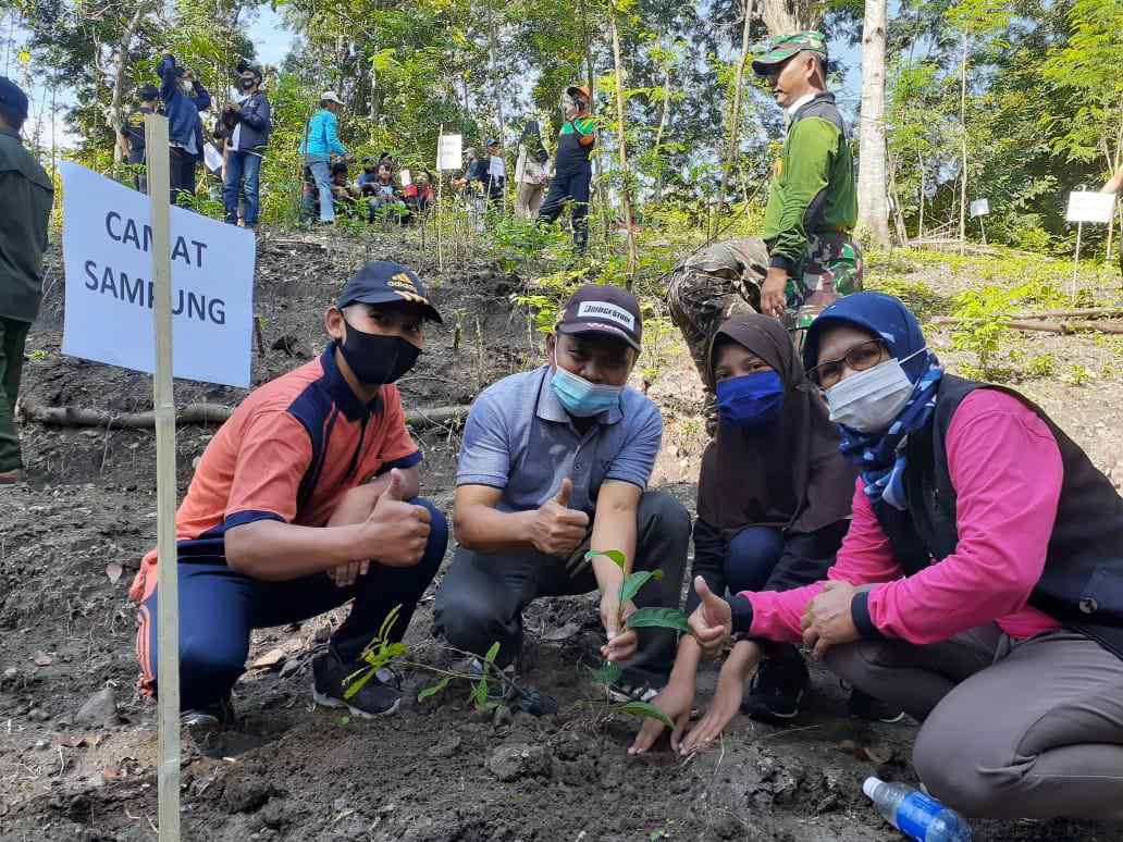 Perhutani dan GP Ansor Lakukan Penghijauan, Jaga Kelestarian Alam