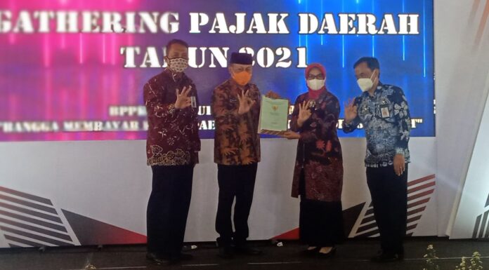 Gathering Pajak Daerah, Bupati Launching Relaksasi Pajak Pajak Ponorogo