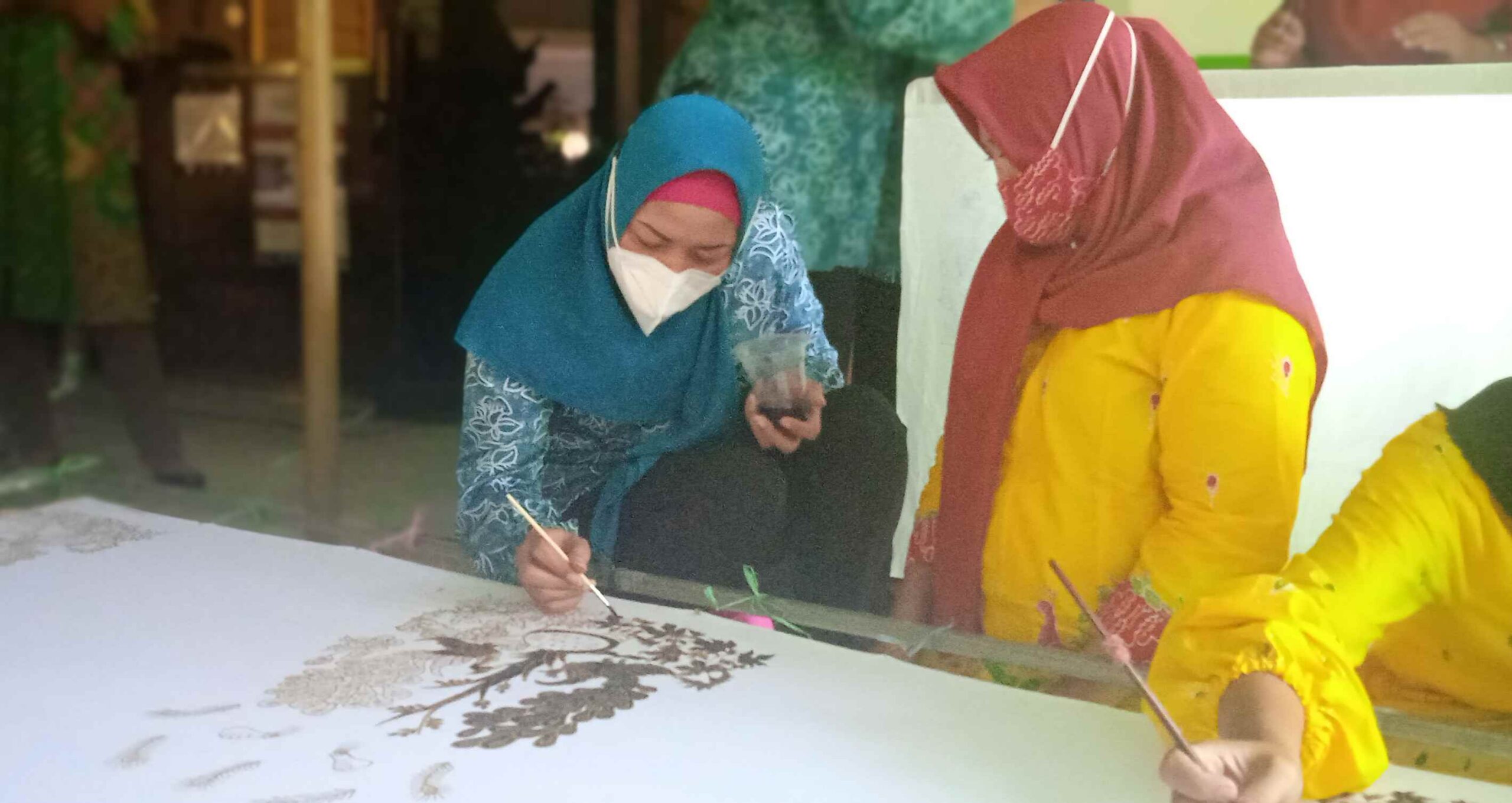 Hobi Membatik, Nyeninya Istri Bupati Ponorogo