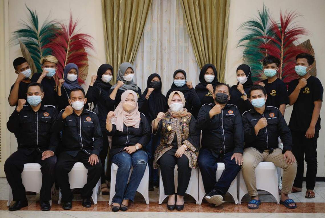 Latih Berwirausaha, Ngopi Jegeg SMA Merdeka Ponorogo Diapresiasi Wabup