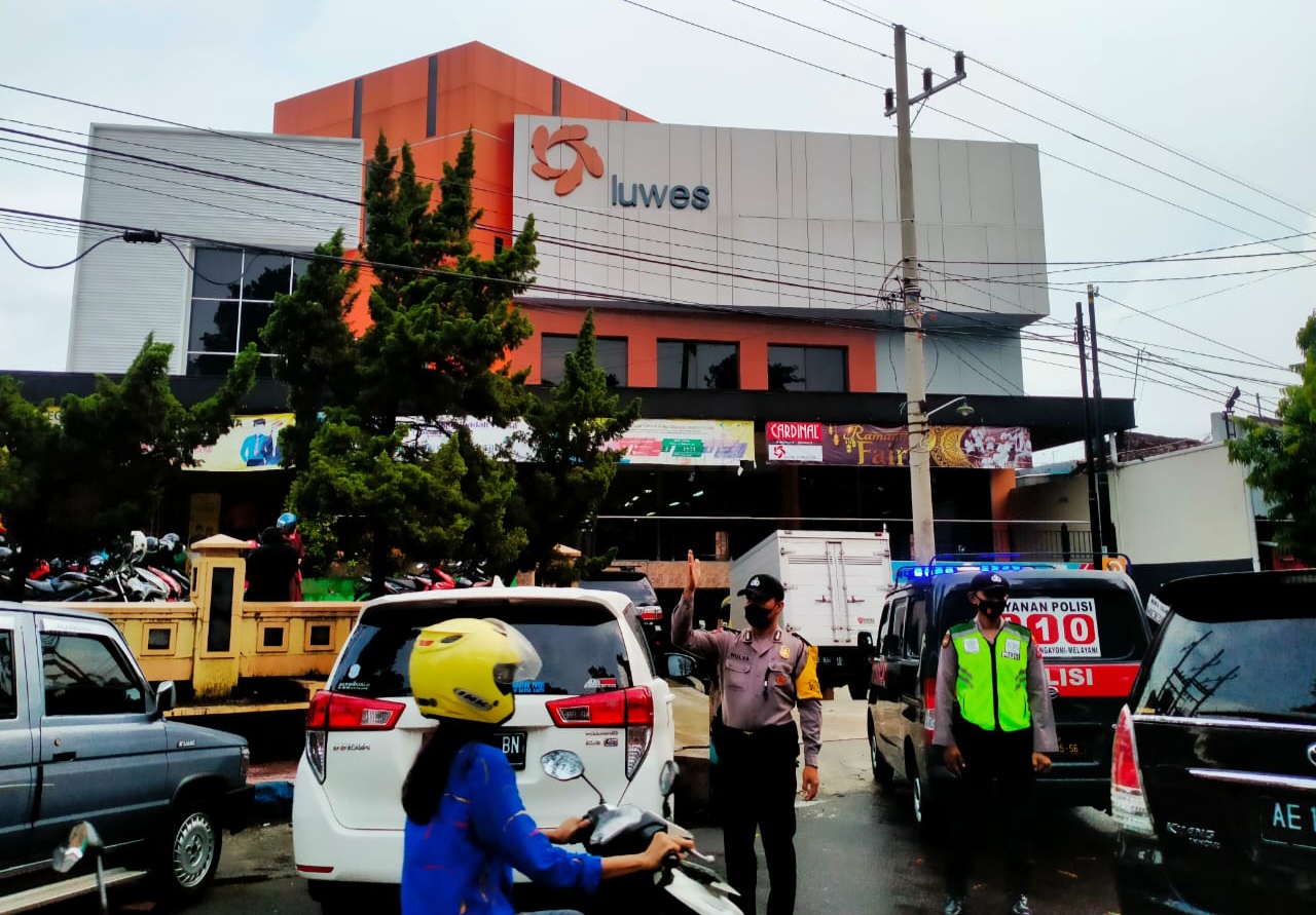 Jelang Lebaran, Polsek Ponorogo Tingkatkan Patroli Obyek Vital dan Tempat Perbelanjaan