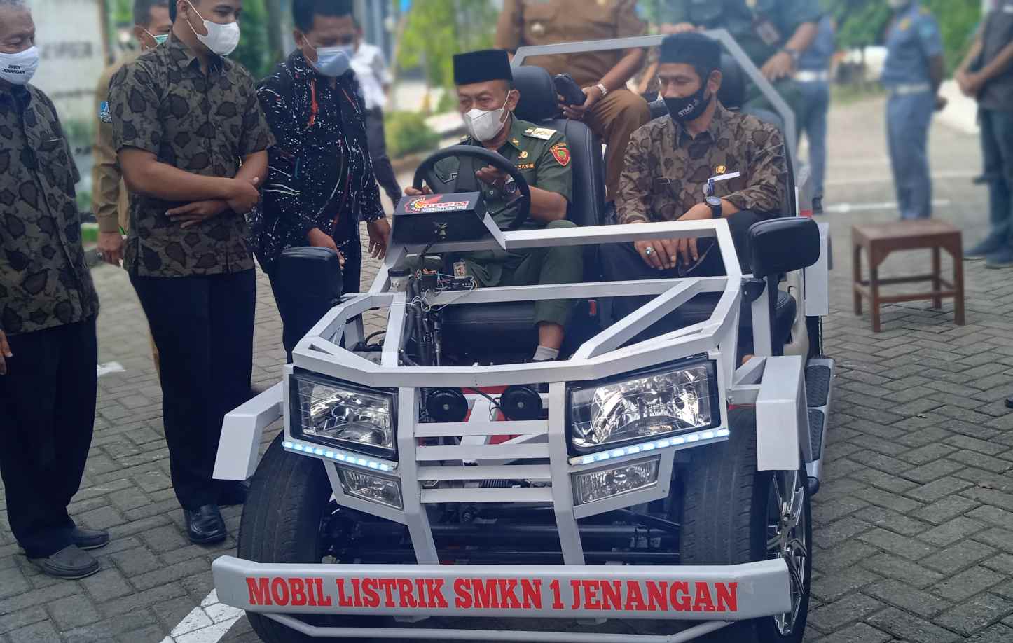 Bupati Ponorogo Resmikan Masjid dan Hall SMKN 1 Jenangan
