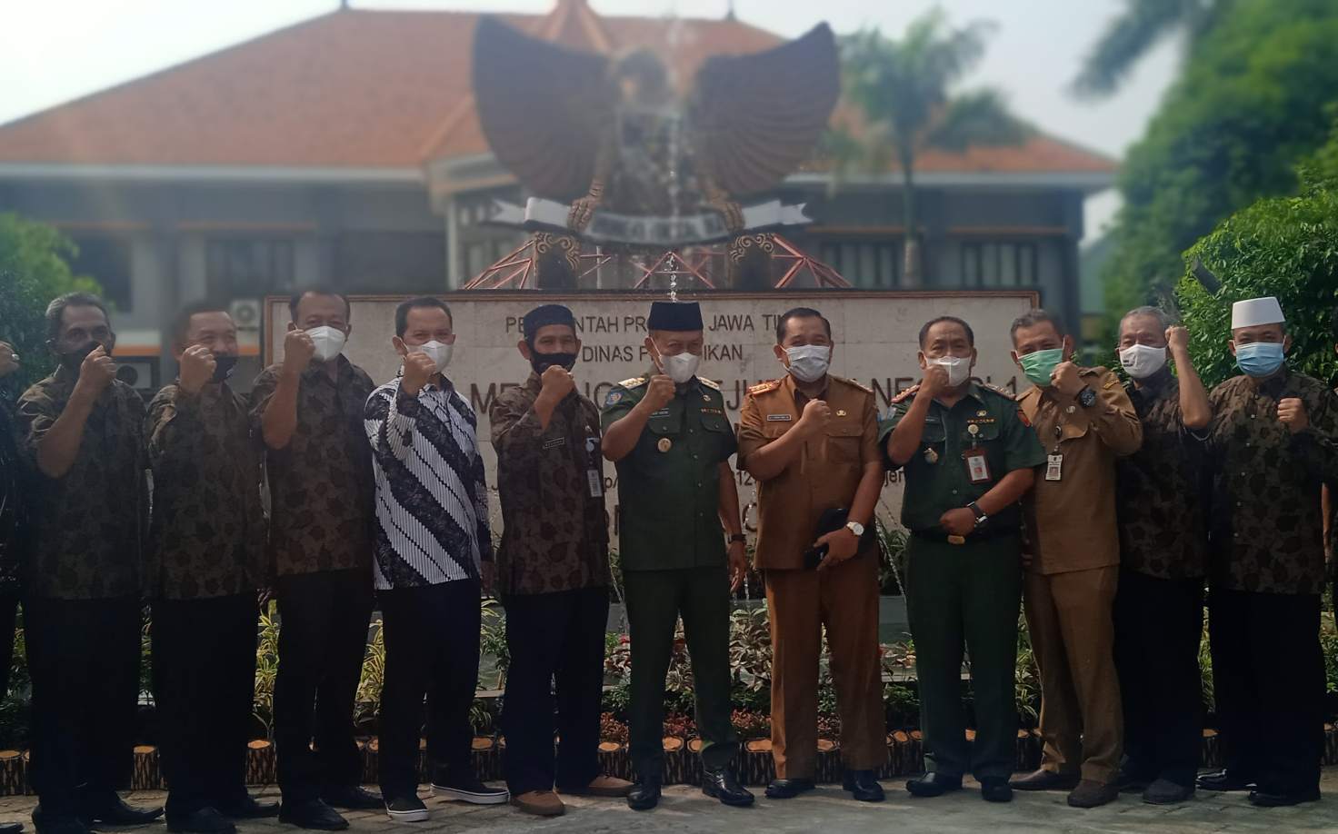 Bupati Ponorogo Resmikan Masjid dan Hall SMKN 1 Jenangan