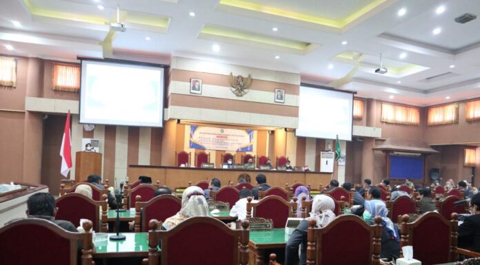 Paripurna DPRD Ponorogo, Agenda Raperda RPJMD dan Pengarusutamaan Gender Rapat Paripurna