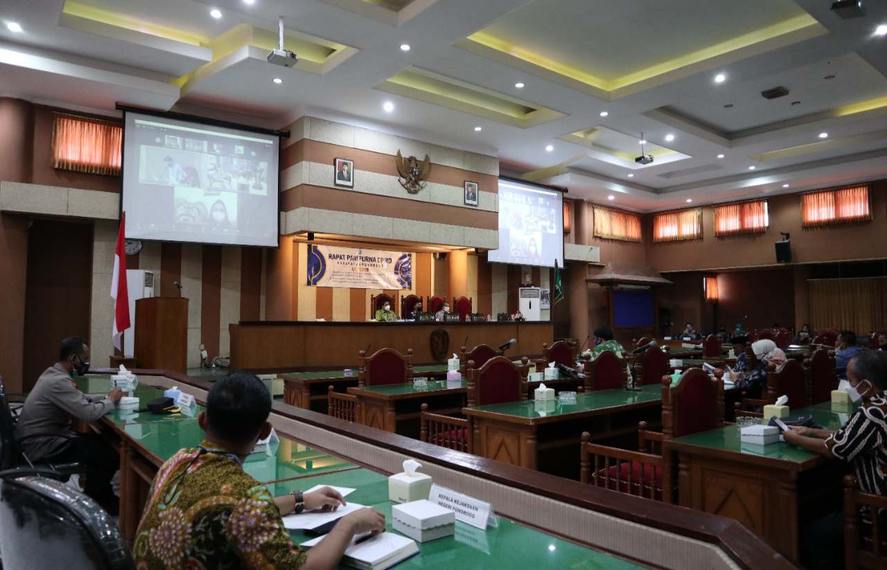 DPRD Ponorogo Gelar Rapat Paripurna dengan Dua Agenda