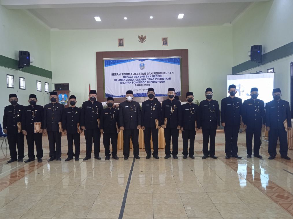 Sertijab Kepala Sekolah Ponorogo, Songsong Perubahan