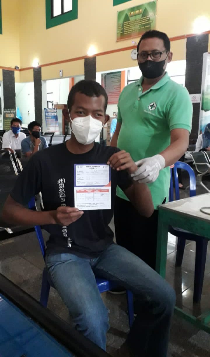 Vaksinasi Covid Pada Penyandang Disabilitas dan ODGJ Terus Dilakukan di Ponorogo