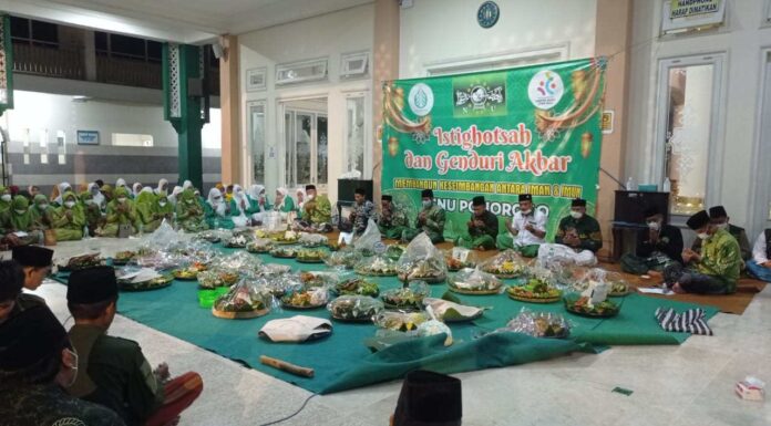 PCNU Semarakkan Hari Santri Dengan Istighosah, Khotmil, dan Genduri Akbar Genduri Akbar