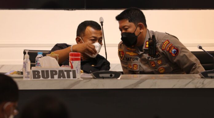 Rakor Kesiapan Ops Lilin Semeru 2021, Waspadai Penyebaran Covid di Ponorogo ponorogo