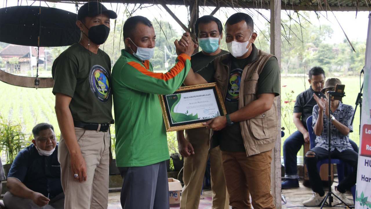 Peringati HUT dan HPN, PWI Ponorogo Launching Pertanian Terintegrasi