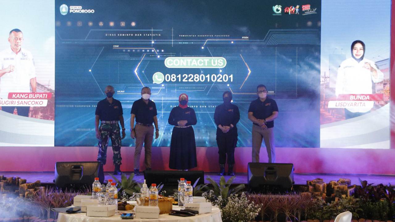 Peringati HPN, Pemkab Luncurkan Layanan Suara Ponorogo