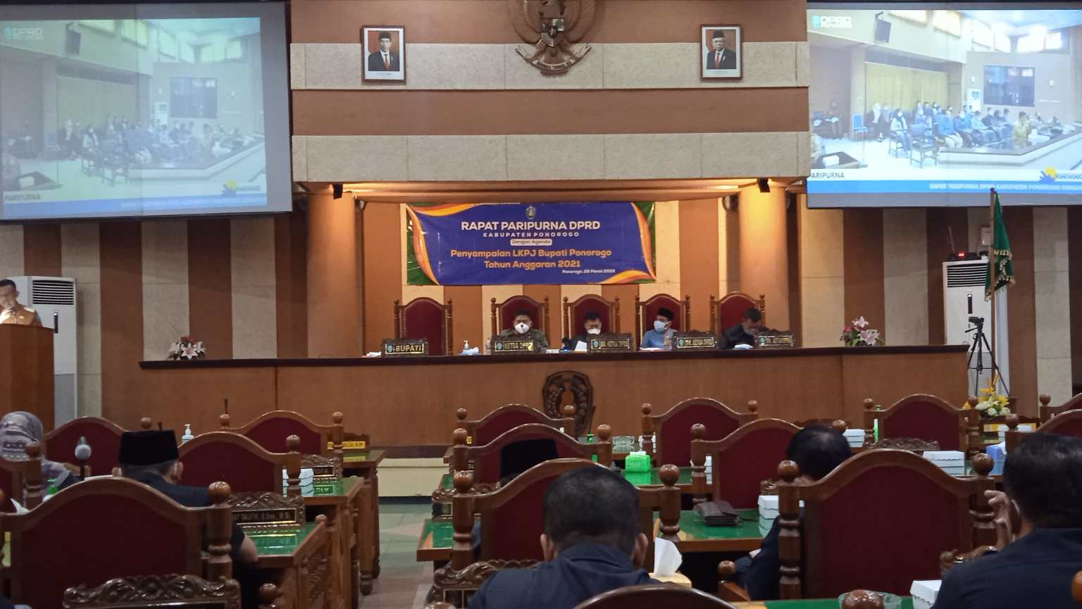 DPRD Ponorogo Gelar Rapat Paripurna LKPJ Bupati