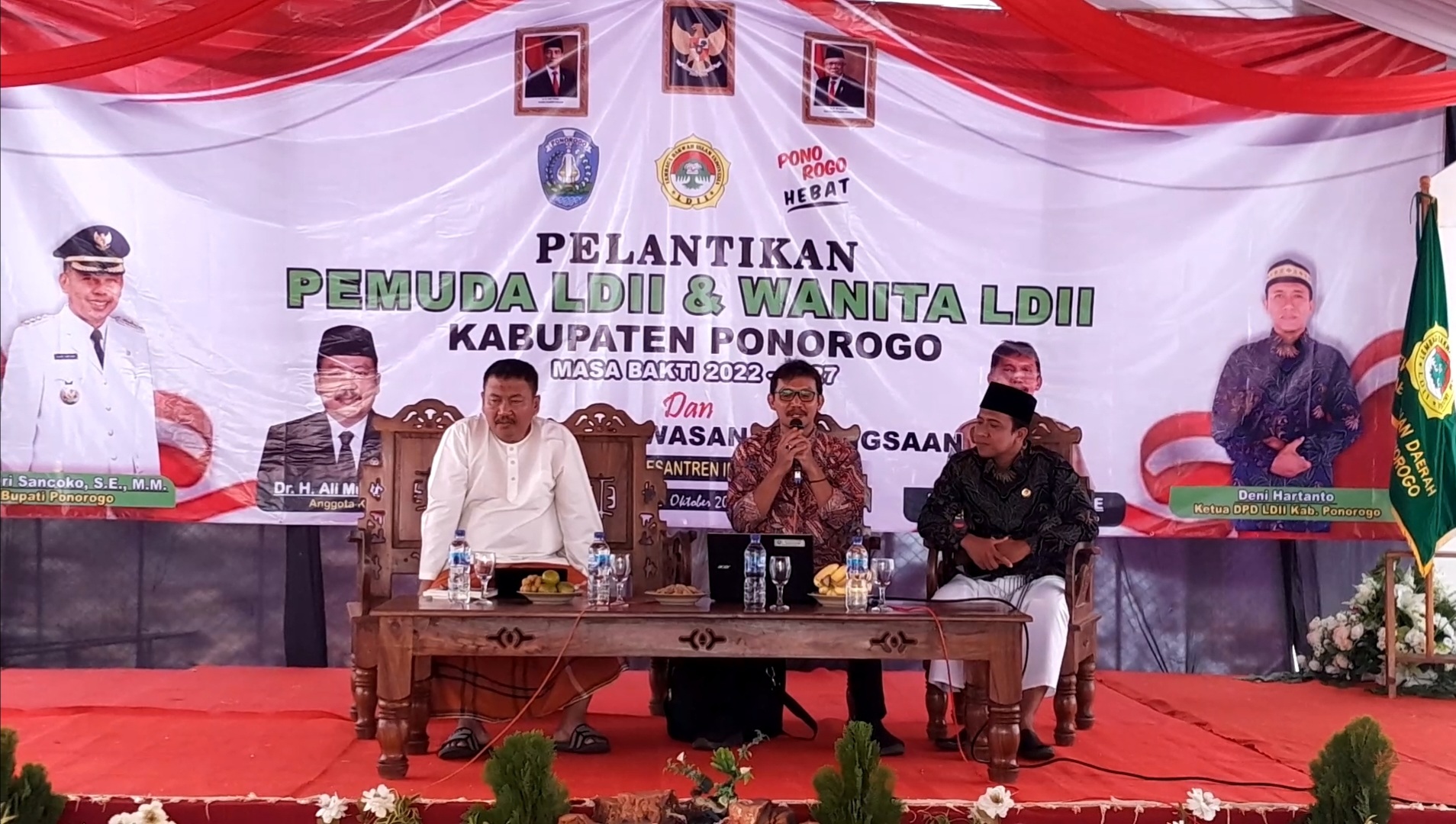 Pemuda dan Wanita LDII Ponorogo Dilantik, Dukung Ponorogo Hebat