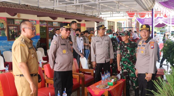 Pilkades Serentak, Dandim dan Kapolres Pantau Langsung di Lapangan